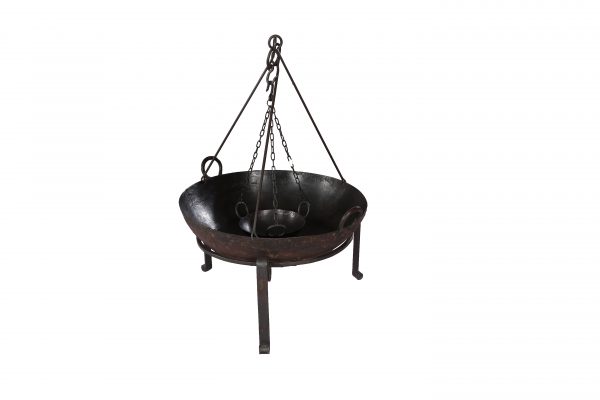 Barbecue Kadai met wok