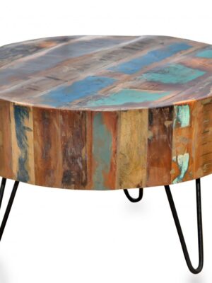 Salontafel-robuust-scrapwood-rond