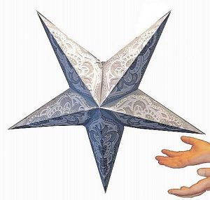 Papieren-handgemaakte-kerstster-Wit-new-Ganesh-met-glitter